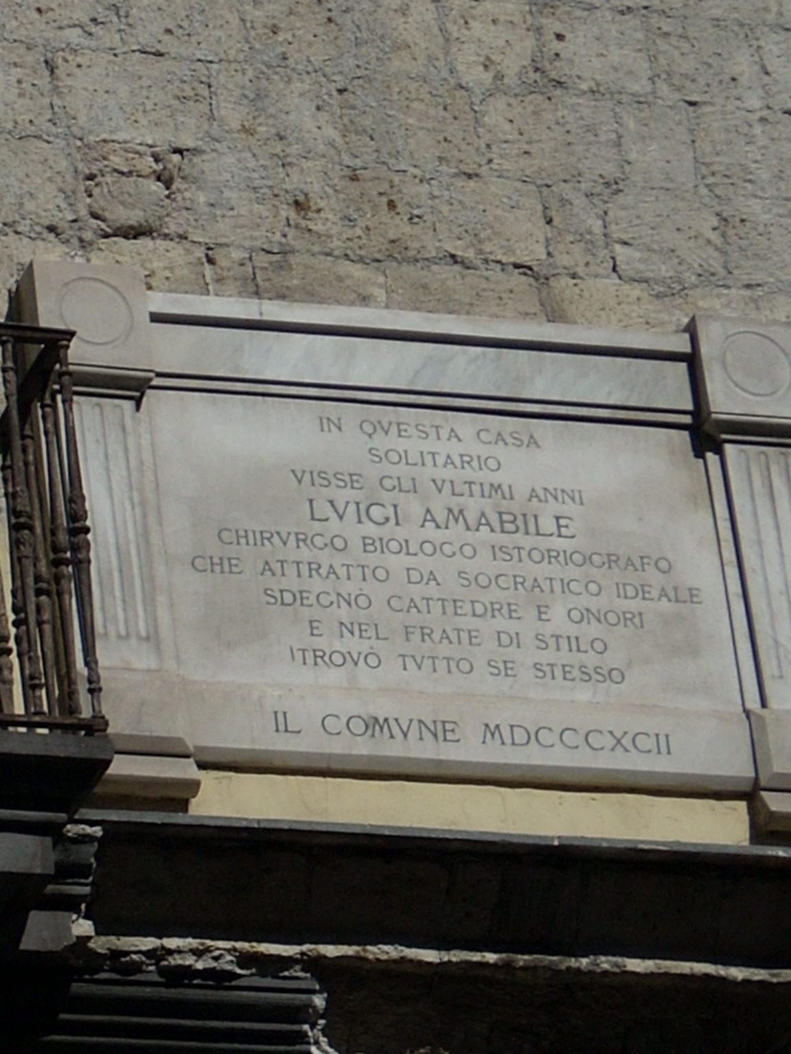 Luigi Amabile's home, Naples - 03.JPG